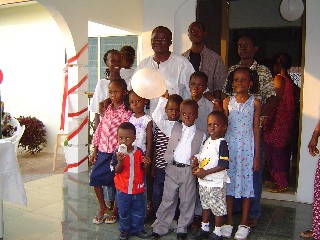 with grandchildren